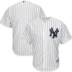 New York Yankees Majestic Official Cool Base Jersey - White 2019