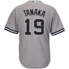 Image of New York Yankees Majestic Official Cool Base Player Jersey - Gray 2019