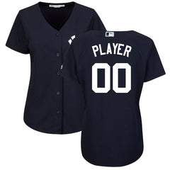 New York Yankees Majestic Women's Cool Base Alternate Jersey - Navy 2019