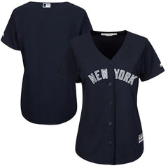 New York Yankees Majestic Women's Fashion Cool Base Jersey - Navy 2019