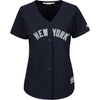 Image of New York Yankees Majestic Women's Fashion Cool Base Jersey - Navy 2019