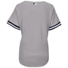 Image of New York Yankees Majestic Women's Road Cool Base Replica Team Jersey - Gray 2019