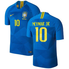 Neymar Santos Brazil National Team Away Replica Stadium Player Jersey – Blue 2019