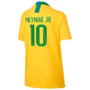 Image of Neymar Santos Brazil National Team Youth Home Replica Stadium Player Jersey – Gold 2019