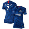 Image of N'Golo Kante Chelsea Women's 2019 Home Breathe Stadium Replica Jersey – Blue 2019