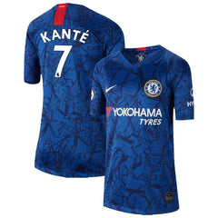 N'Golo Kante Chelsea Youth 2019 Home Breathe Stadium Replica Jersey – Blue 2019