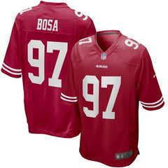 Nick Bosa San Francisco 49ers 2019 NFL Draft First Round Pick Game Jersey – Scarlet 2019