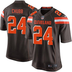 Nick Chubb Cleveland Browns Game Jersey – Brown 2019