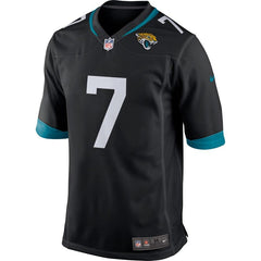 Nick Foles Jacksonville Jaguars Game Jersey – Black 2019