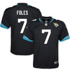 Image of Nick Foles Jacksonville Jaguars Youth Game Jersey – Black 2019