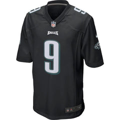 Nick Foles Philadelphia Eagles Game Event Jersey – Black 2019