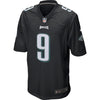 Image of Nick Foles Philadelphia Eagles Game Event Jersey – Black 2019