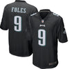 Image of Nick Foles Philadelphia Eagles Game Event Jersey – Black 2019