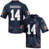 Image of Nick Marshall Auburn Tigers Under Armour Replica Jersey - Navy 2019