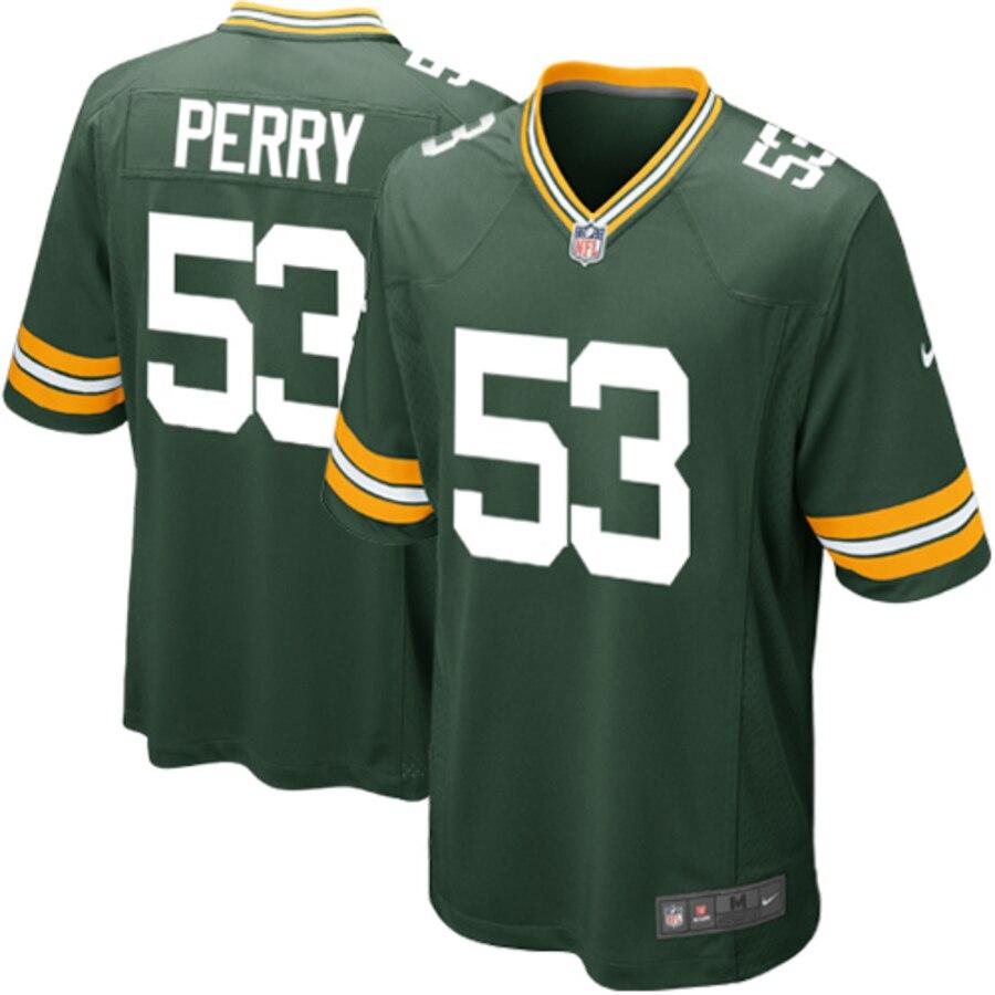 Nick Perry Green Bay Packers Youth Team Color Game Jersey - Green 2019