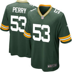 Nick Perry Green Bay Packers Youth Team Color Game Jersey - Green 2019