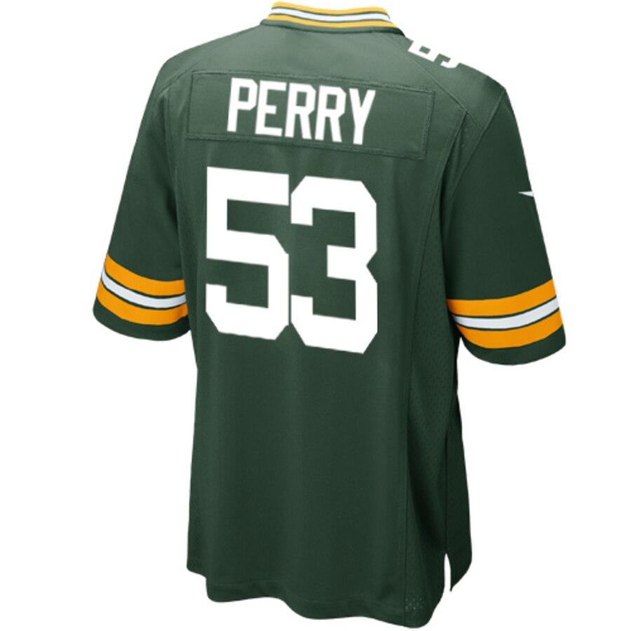 Nick Perry Green Bay Packers Youth Team Color Game Jersey - Green 2019