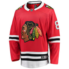 Nick Schmaltz Chicago Blackhawks Breakaway Player Jersey – Red 2019