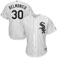 Nicky Delmonico Chicago White Sox Majestic Home Cool Base Player Jersey - White 2019