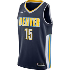 Nikola Jokic Denver Nuggets Swingman Jersey Navy - Icon Edition 2019