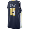 Image of Nikola Jokic Denver Nuggets Swingman Jersey Navy - Icon Edition 2019