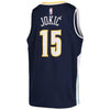 Image of Nikola Jokic Denver Nuggets Youth Swingman Jersey - Navy - Icon Edition 2019