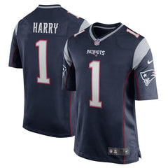 N'Keal Harry New England Patriots 2019 NFL Draft First Round Pick Game Jersey – Navy 2019