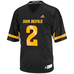 No. 2 Arizona State Sun Devils  Replica Football Jersey - Black 2019