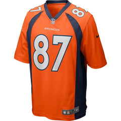 Noah Fant Denver Broncos 2019 NFL Draft First Round Pick Game Jersey – Orange 2019