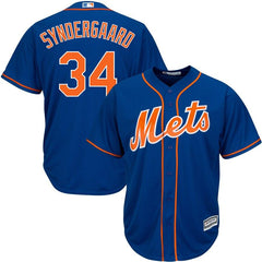 Noah Syndergaard New York Mets Majestic Official Cool Base Player Jersey - Royal 2019