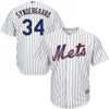 Image of Noah Syndergaard New York Mets Majestic Official Cool Base Player Jersey - White 2019