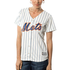 Noah Syndergaard New York Mets Majestic Women's Cool Base Player Jersey - White 2019