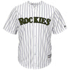 Image of Nolan Arenado Colorado Rockies Majestic Memorial Day Cool Base Player Jersey - White 2019