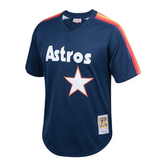 Nolan Ryan Houston Astros Mitchell & Ness Youth Cooperstown Collection Mesh Batting Practice Jersey – Navy 2019