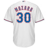 Image of Nomar Mazara Texas Rangers Majestic Home Cool Base Player Jersey – White 2019