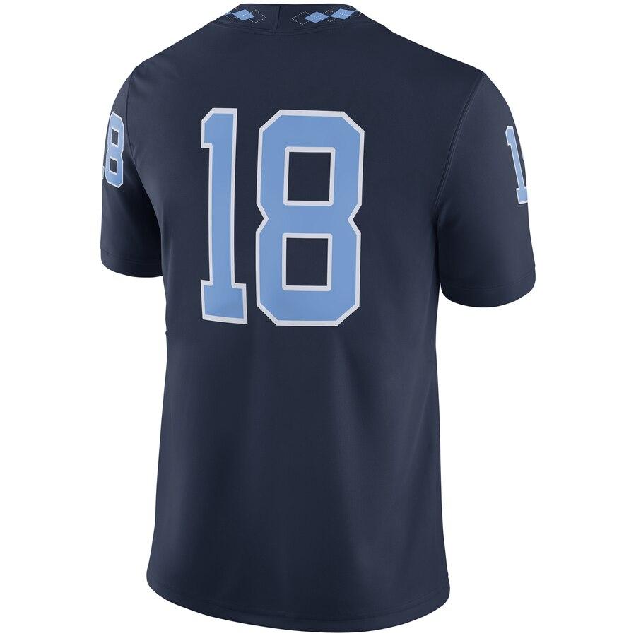 North Carolina Tar Heels Jordan Brand Game Football Jersey – Navy 2019
