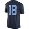Image of North Carolina Tar Heels Jordan Brand Game Football Jersey – Navy 2019
