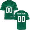 Image of North Texas Mean Green Personalized Football Name &amp; Number Jersey - Green 2019