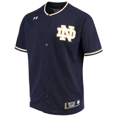 Notre Dame Fighting Irish Under Armour Performance Replica Baseball Jersey - Navy 2019