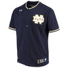 Image of Notre Dame Fighting Irish Under Armour Performance Replica Baseball Jersey - Navy 2019