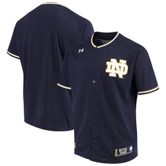 Notre Dame Fighting Irish Under Armour Performance Replica Baseball Jersey - Navy 2019