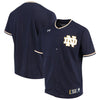 Image of Notre Dame Fighting Irish Under Armour Performance Replica Baseball Jersey - Navy 2019