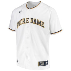 Notre Dame Fighting Irish Under Armour Performance Replica Baseball Jersey - White 2019