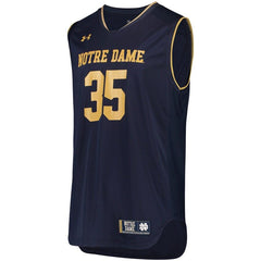 Notre Dame Fighting Irish Under Armour Replica Performance Basketball Jersey – Navy 2019