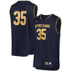 Image of Notre Dame Fighting Irish Under Armour Replica Performance Basketball Jersey – Navy 2019