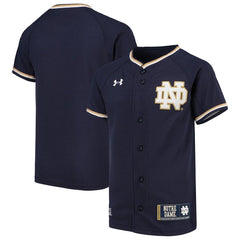 Notre Dame Fighting Irish Under Armour Youth Replica Baseball Jersey - Navy 2019