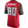 Image of O.J. Howard Tampa Bay Buccaneers Game Jersey - Red 2019