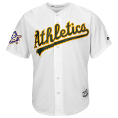 Oakland Athletics Majestic 2019 Jackie Robinson Day Official Cool Base Jersey – White 2019