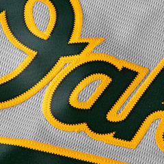 Oakland Athletics Majestic Official Cool Base Jersey - Gray 2019