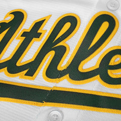 Oakland Athletics Majestic Official Cool Base Jersey - White 2019